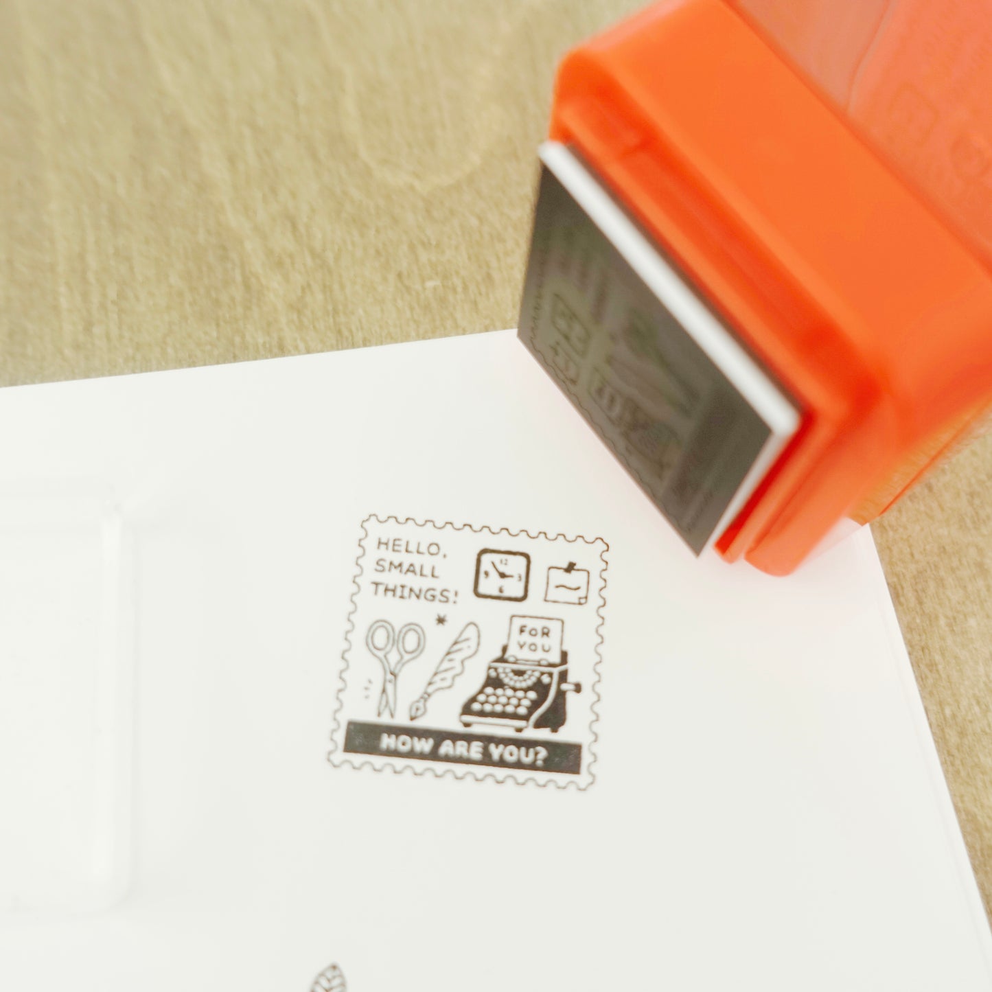 Eric Small Things x Sanby Pre-Inked Stamp - Postage Stamp
