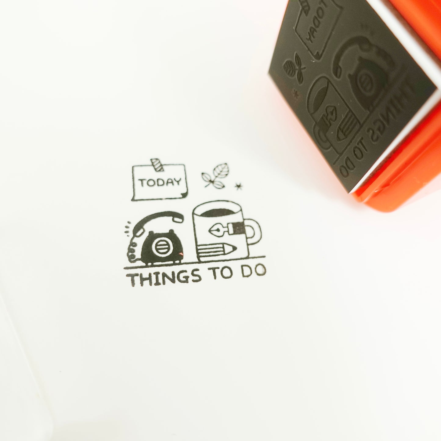 Eric Small Things x Sanby Pre-Inked Stamp - Things to Do