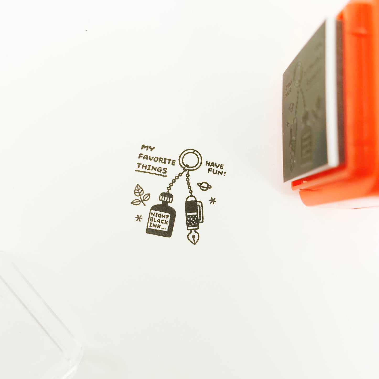 Eric Small Things x Sanby Pre-Inked Stamp - Key Ring