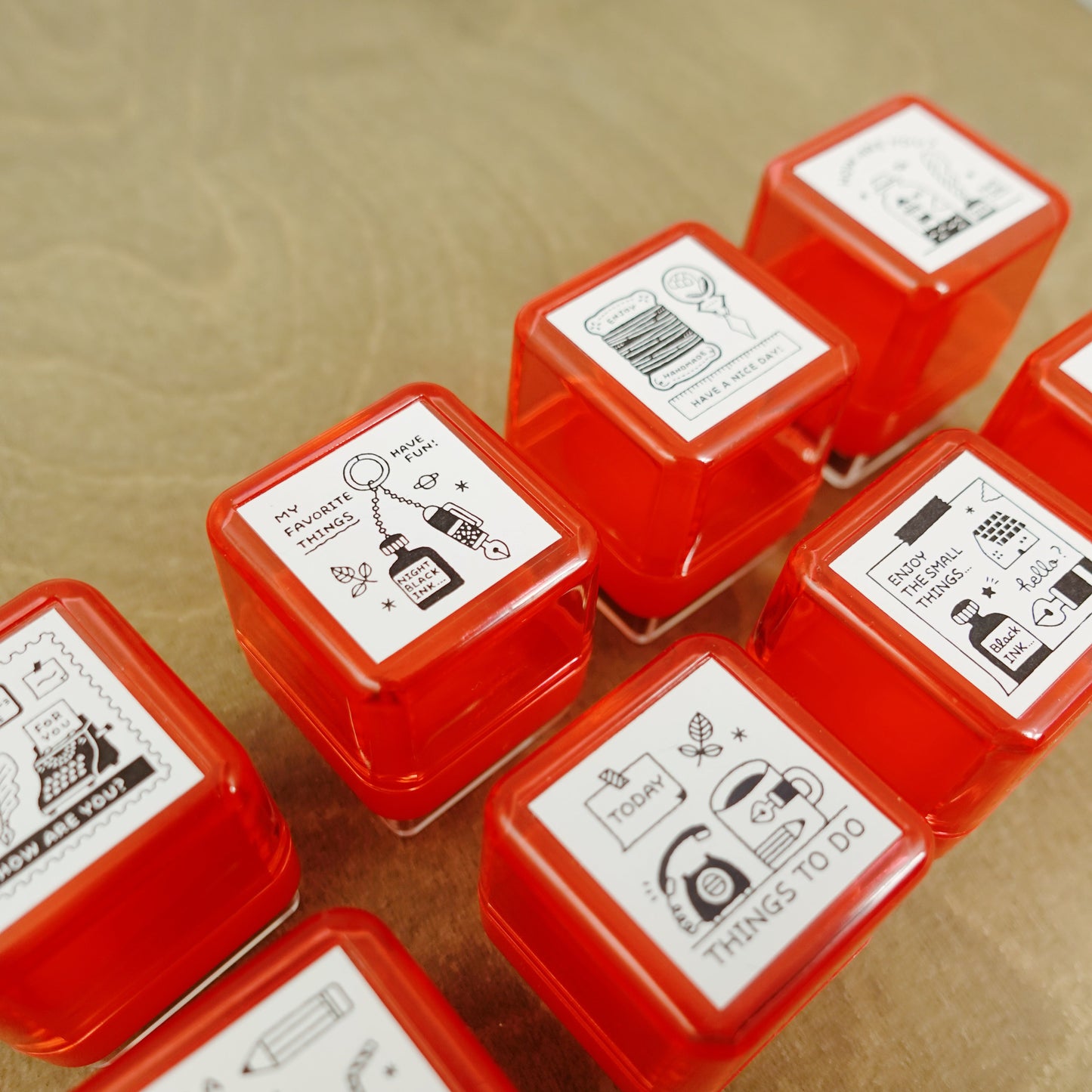 Eric Small Things x Sanby Pre-Inked Stamp - Sweets