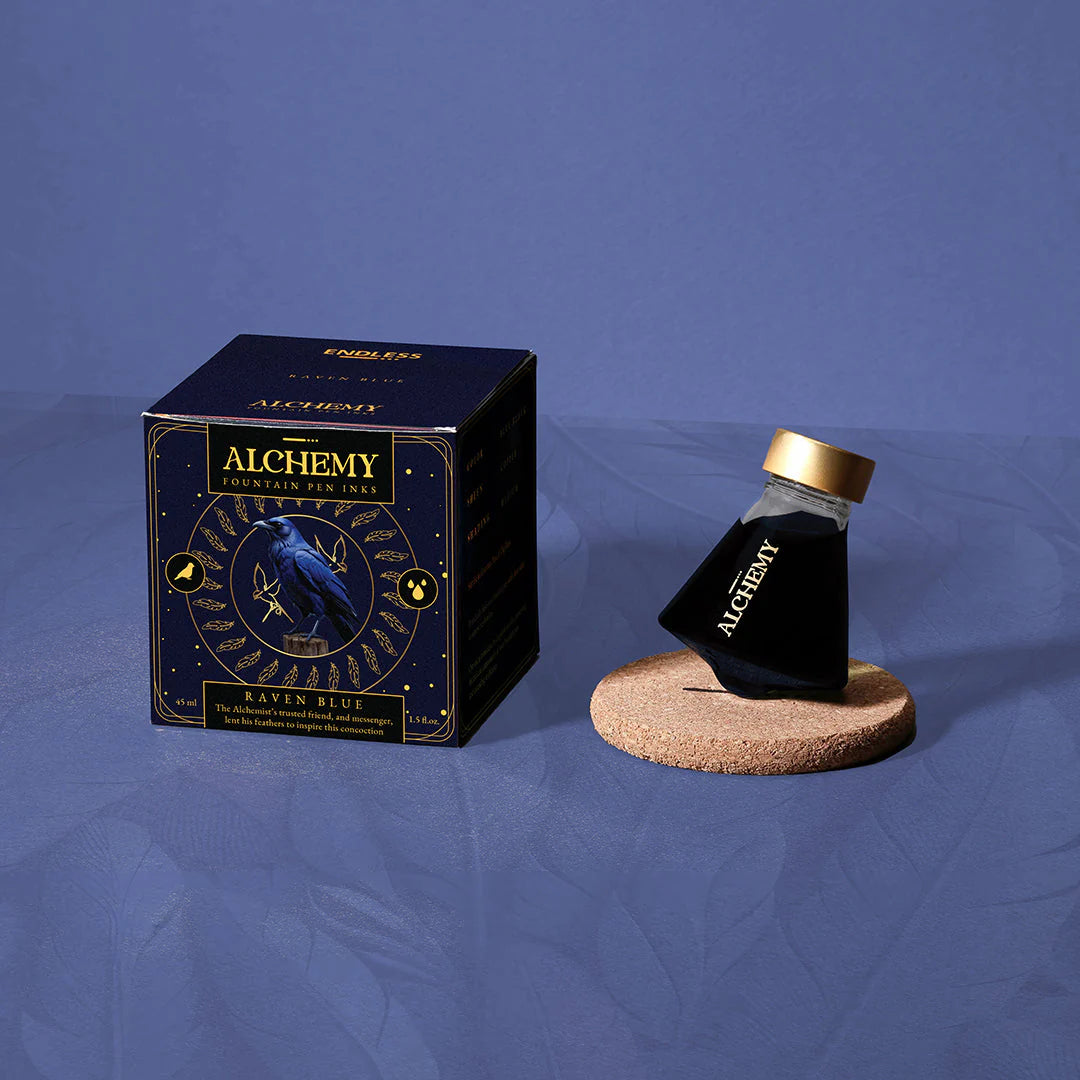 Endless Alchemy Raven Blue (45ml) Bottled Ink