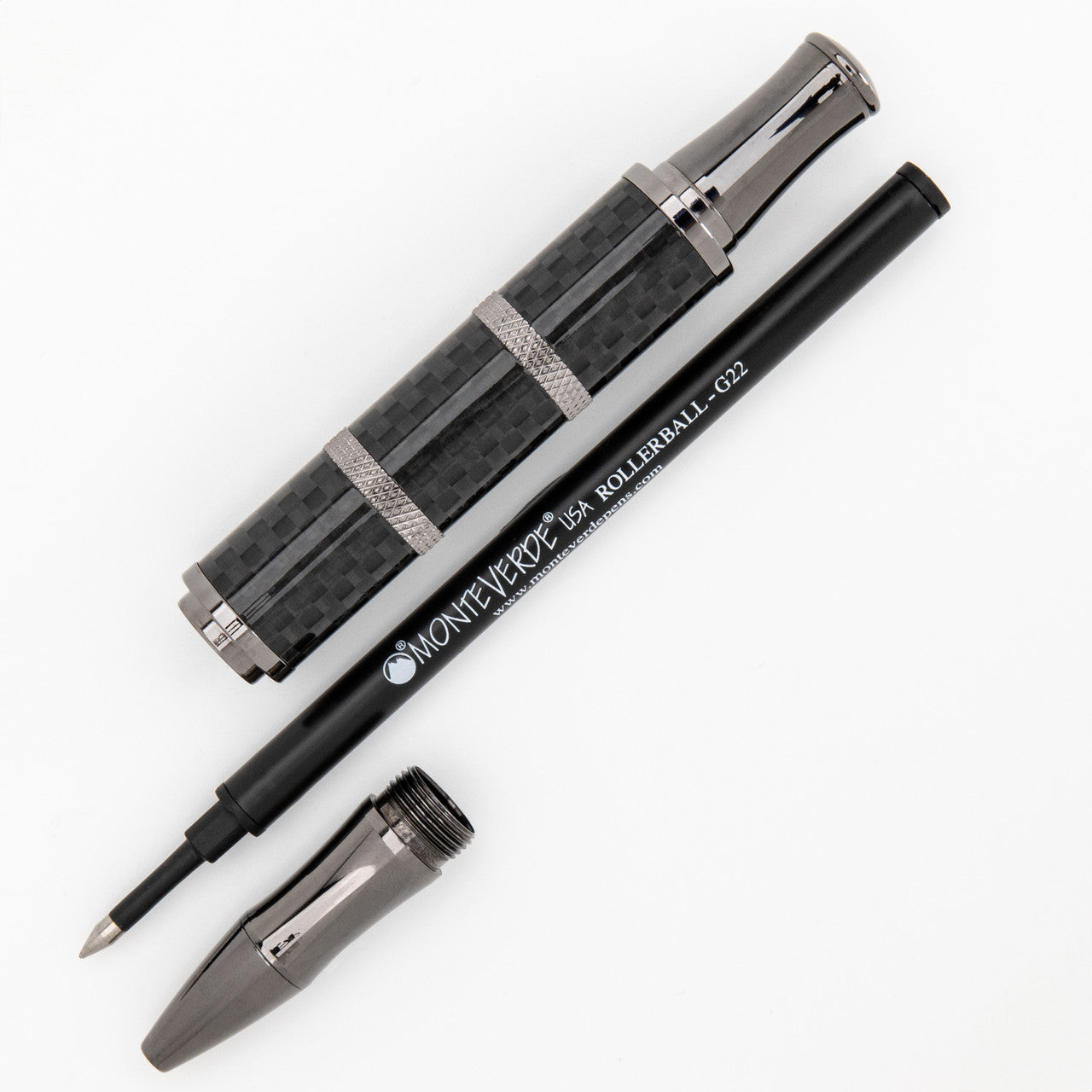 Monteverde Regatta Sport Rollerball - Full Carbon Fiber