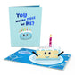 Lovepop Pop-Up Card - Whimsical Birthday Cake Slice