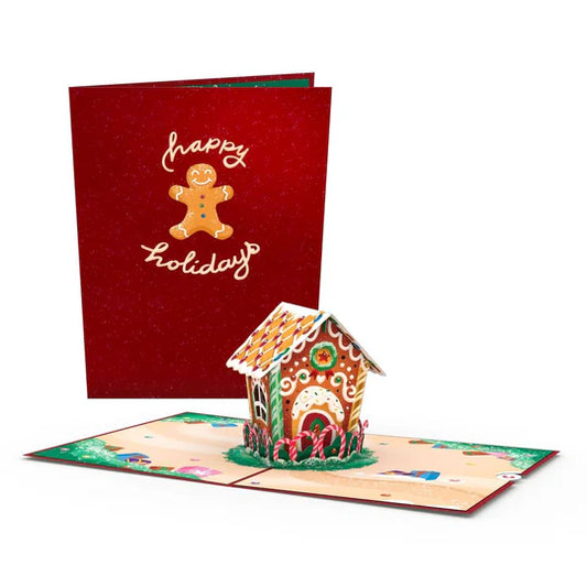 Lovepop Pop-Up Card - Gingerbread House