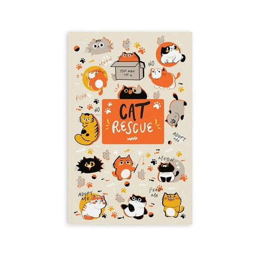 Retro 51 Classic Notebook - Cat Rescue (Dotted)