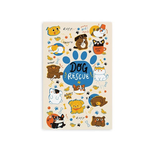 Retro 51 Classic Notebook - Dog Rescue (Dotted)