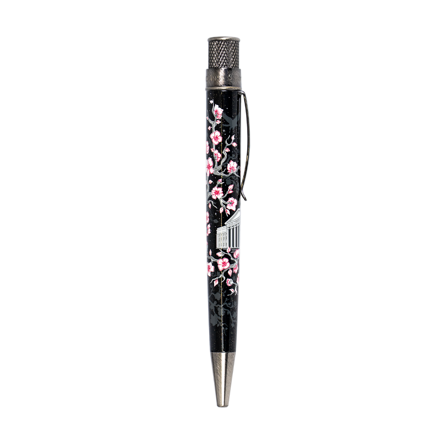 Retro 51 Collection Tornado Rollerball - Cherry Blossom 2018 (Fahrney's Exclusive) - Open Tube