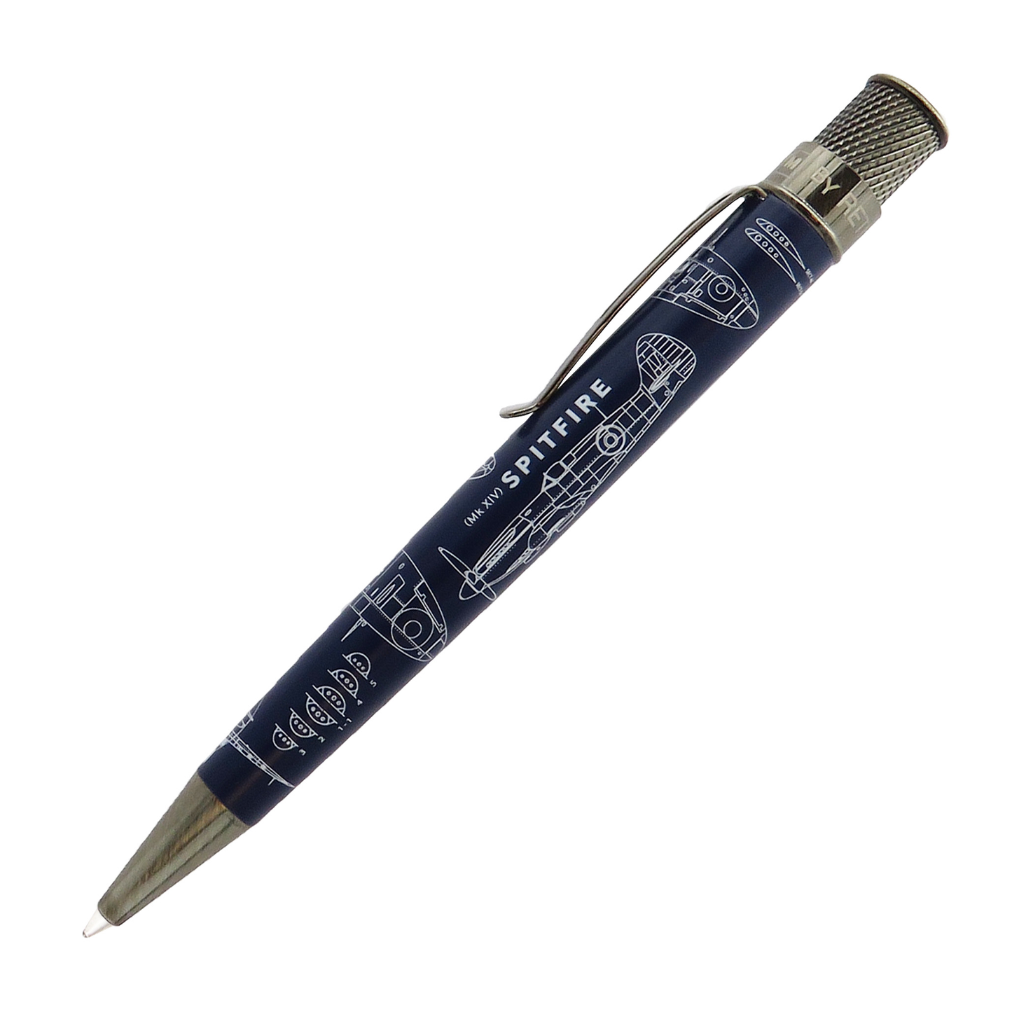 Retro 51 Tornado Rollerball - Spitfire Blueprint (Imperial War Museum)