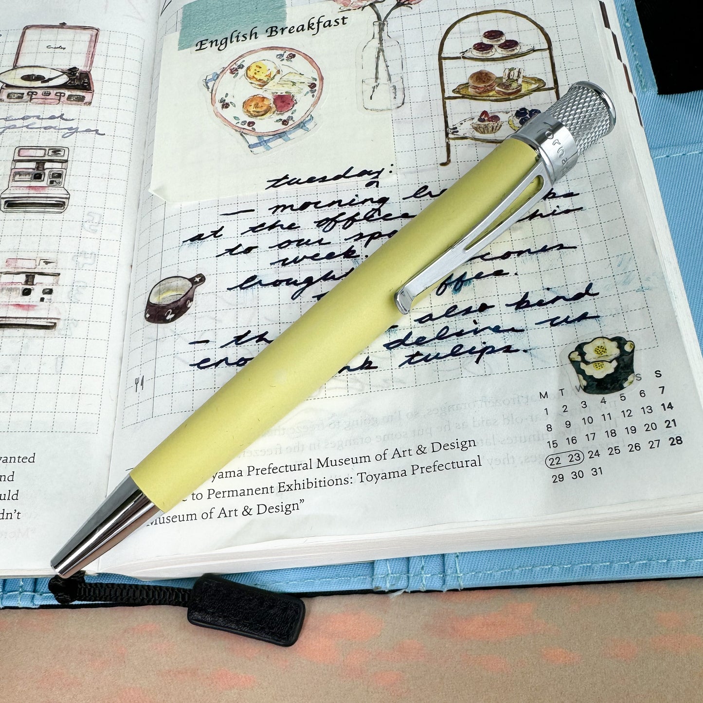 Retro 51 Tornado Prototype Rollerball "Flat Canary"
