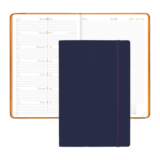 Rhodia 2026 Webplanner Weekly Planner - Midnight