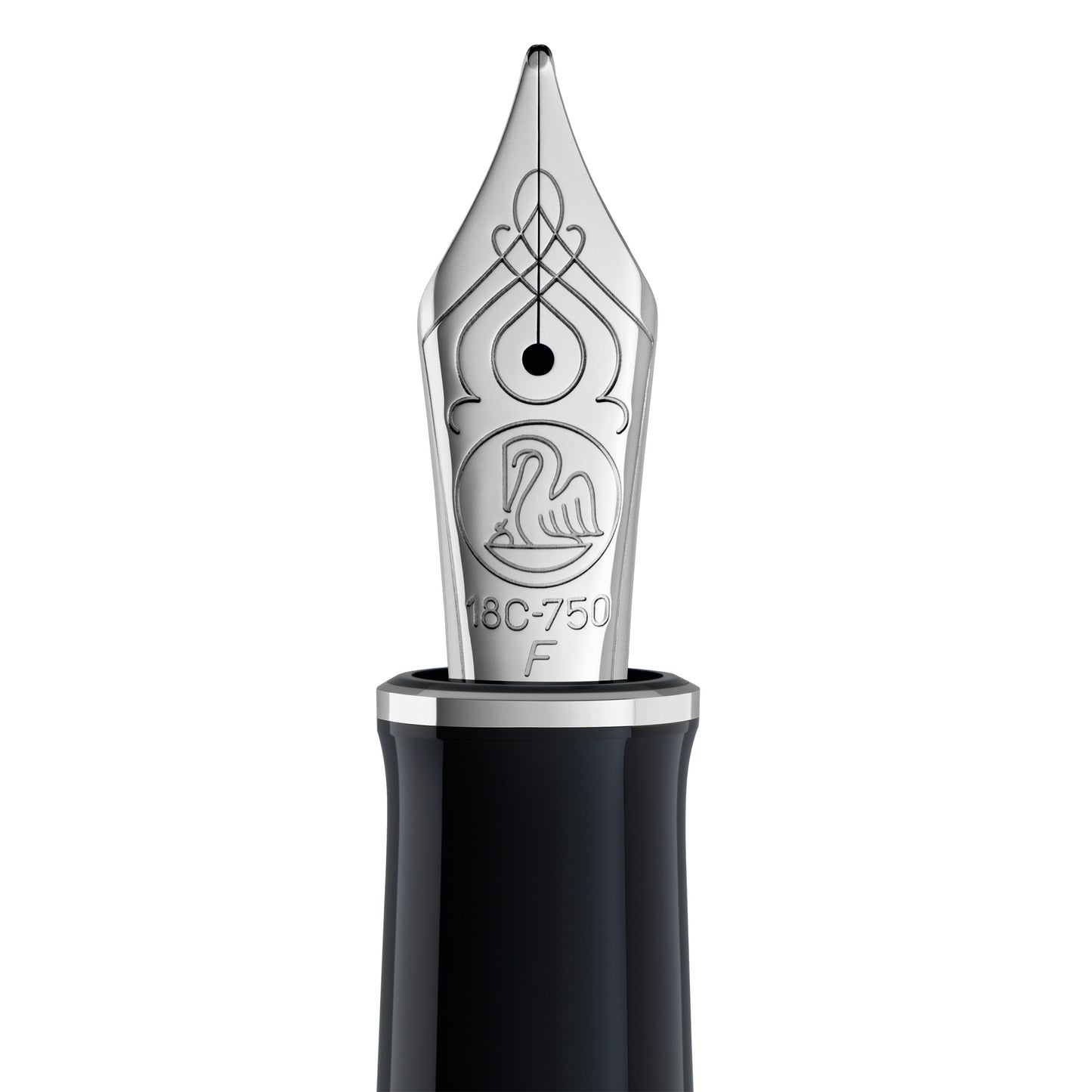 Pelikan Souverän M805 Fountain Pen - Stresemann Anthracite Stripes