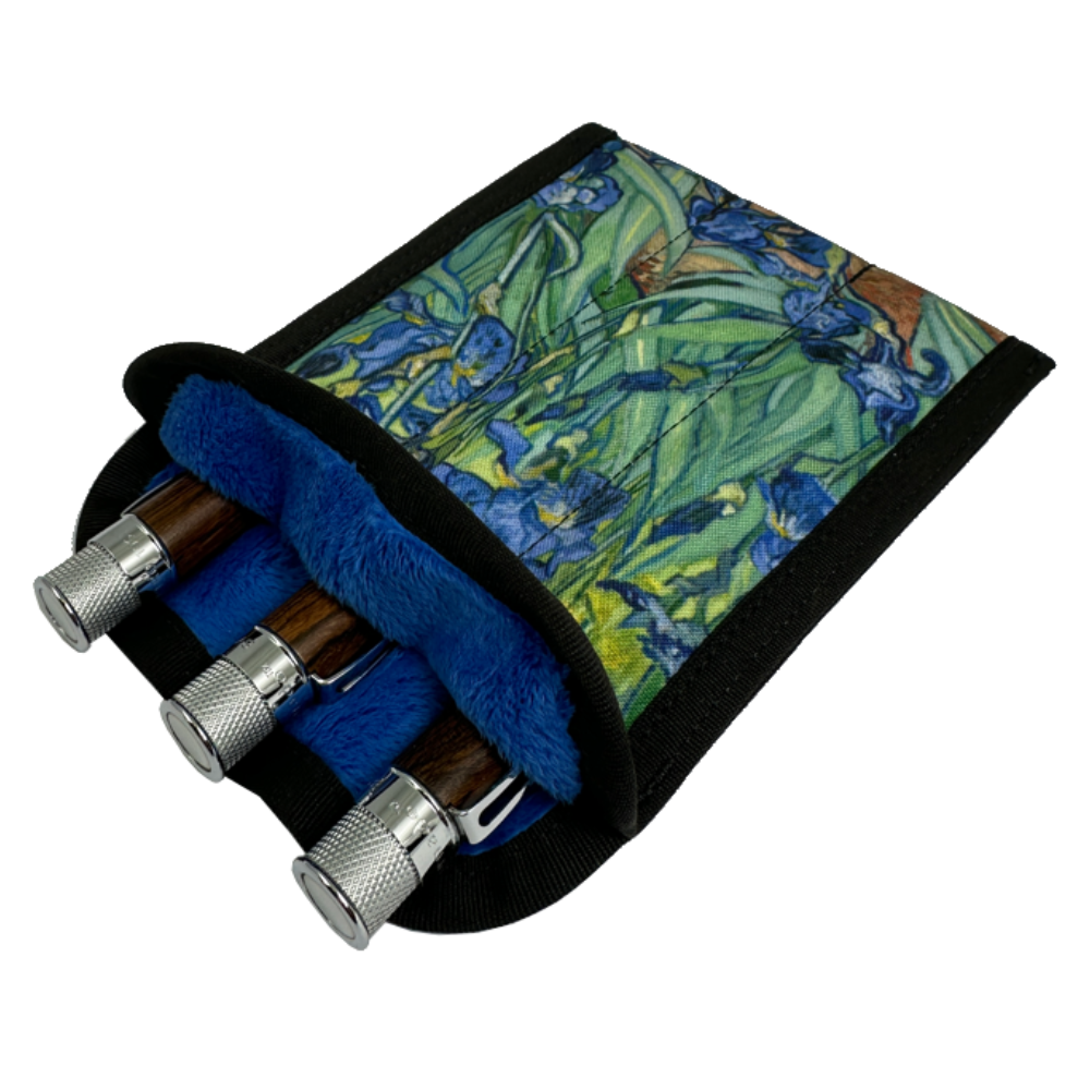 Rickshaw Bagworks 3-Pen Coozy Sleeve - van Gogh Irises