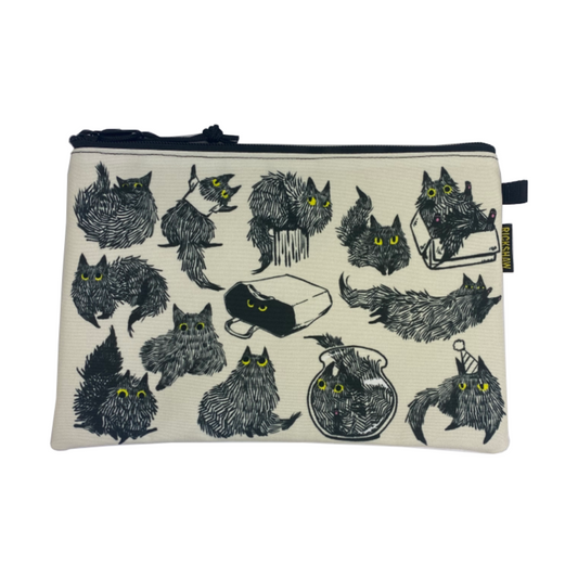 Rickshaw Bagworks Large Utility Pouch - Yuki Cat
