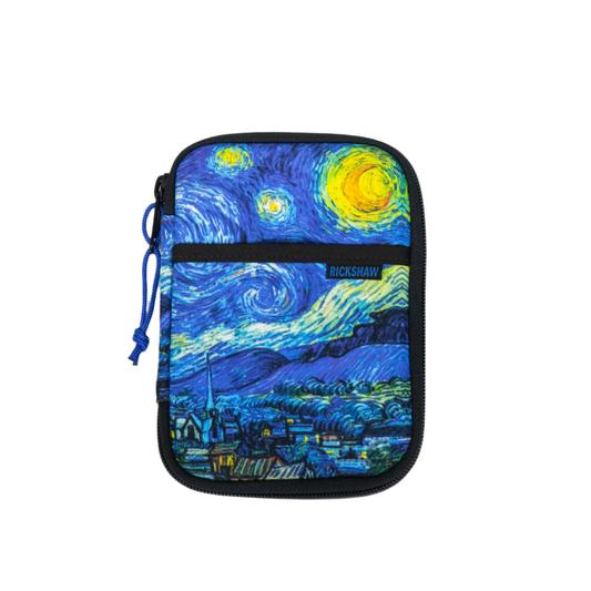 Rickshaw Bagworks Fillmore Pen Case - Van Gogh Starry Night