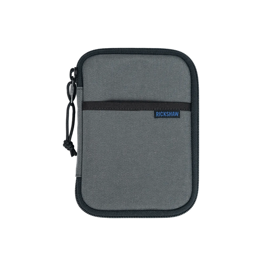 Rickshaw Bagworks Fillmore Pen Case - Dark Grey with Blue Skies