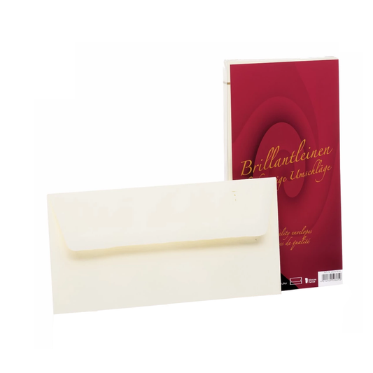 Rossler Brillanteinen Envelopes - Ivory