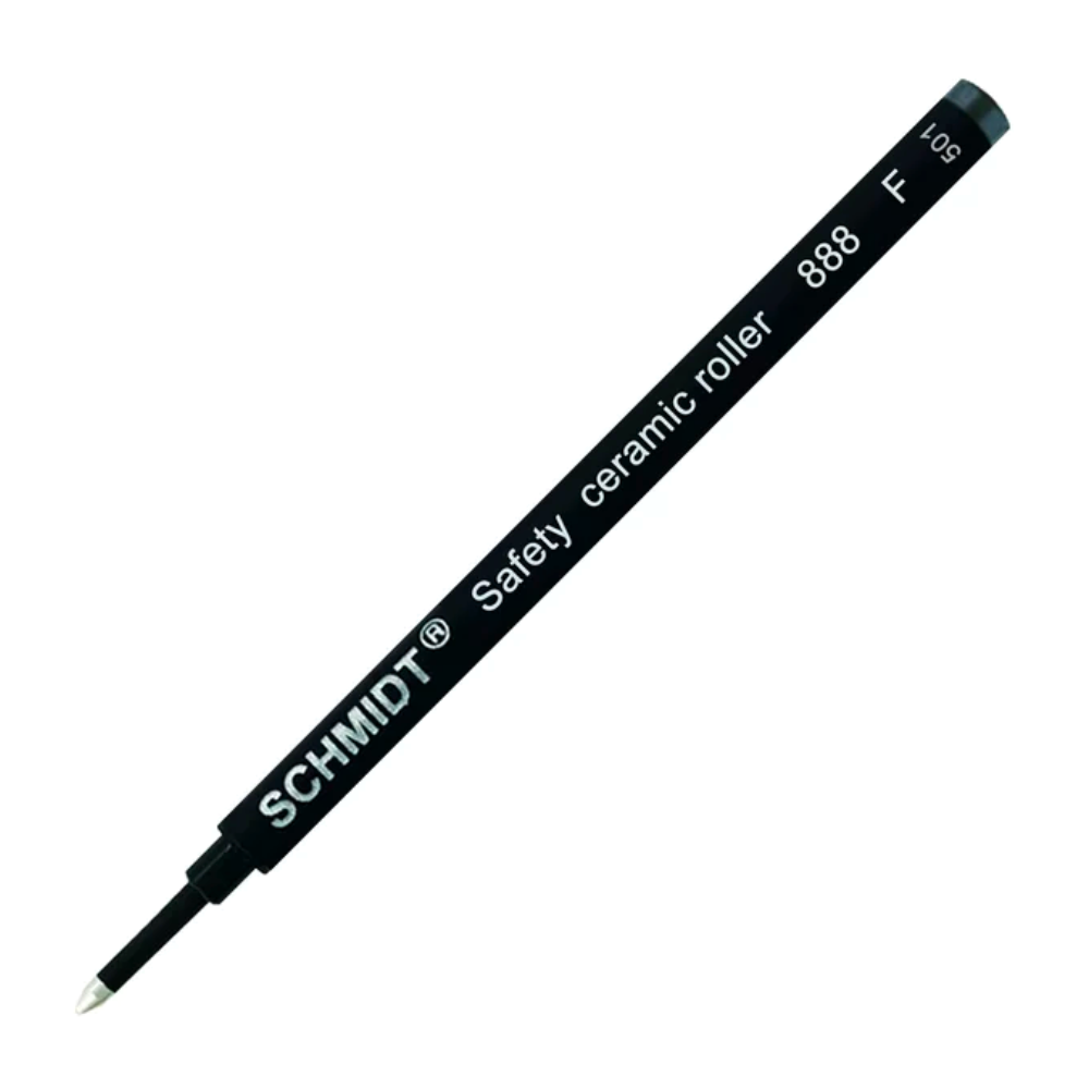 Schmidt 888 Rollerball Refills - Black (Plastic Tube)