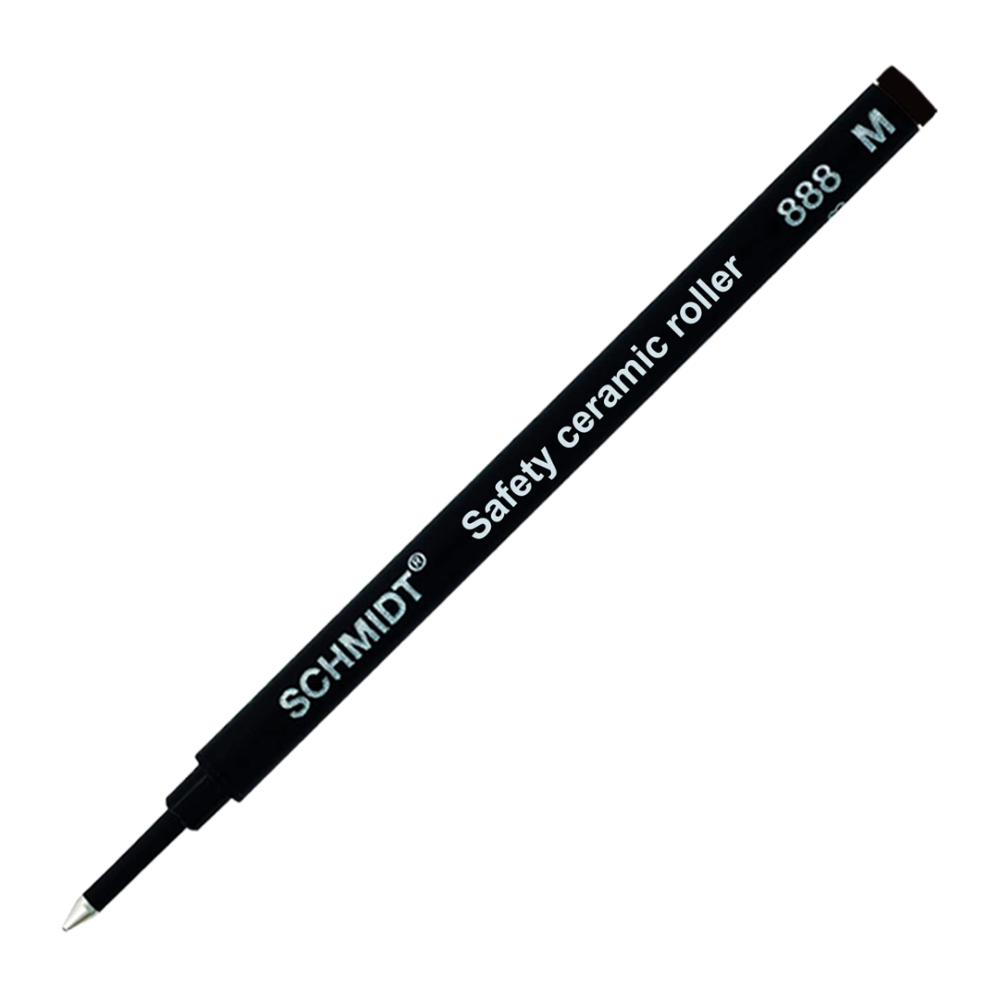 Schmidt 888 Rollerball Refills - Black (Plastic Tube)