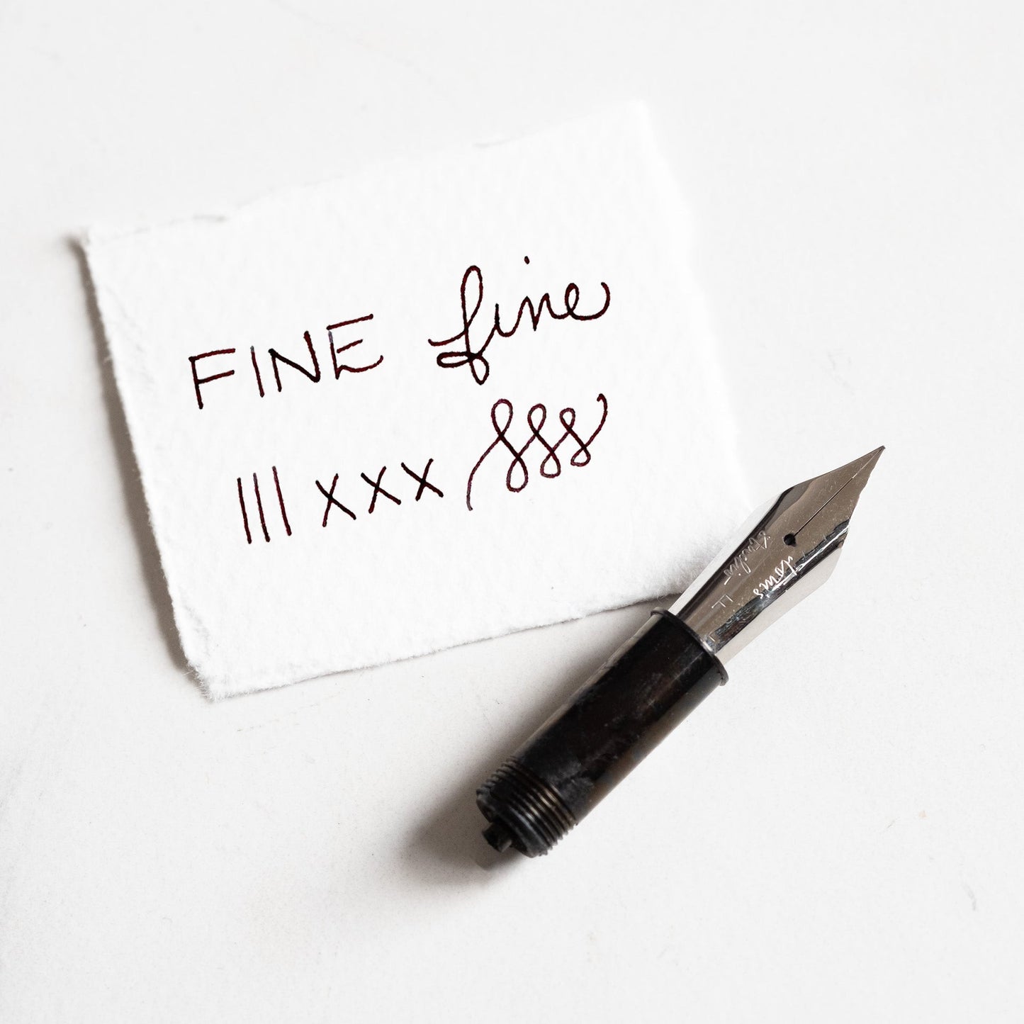 Tom's Studio Fountain Pen Nib - Fine
