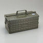 TOYO Cantilever Toolbox ST-350 - Military Green