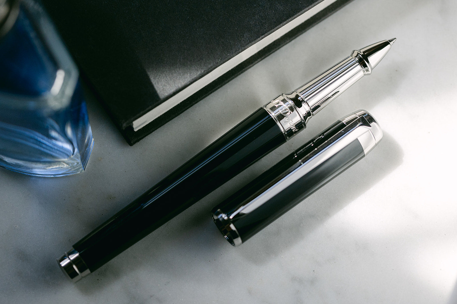 S.T. Dupont Eternity XL Fountain Pen - Black Lacquer – Dromgoole's