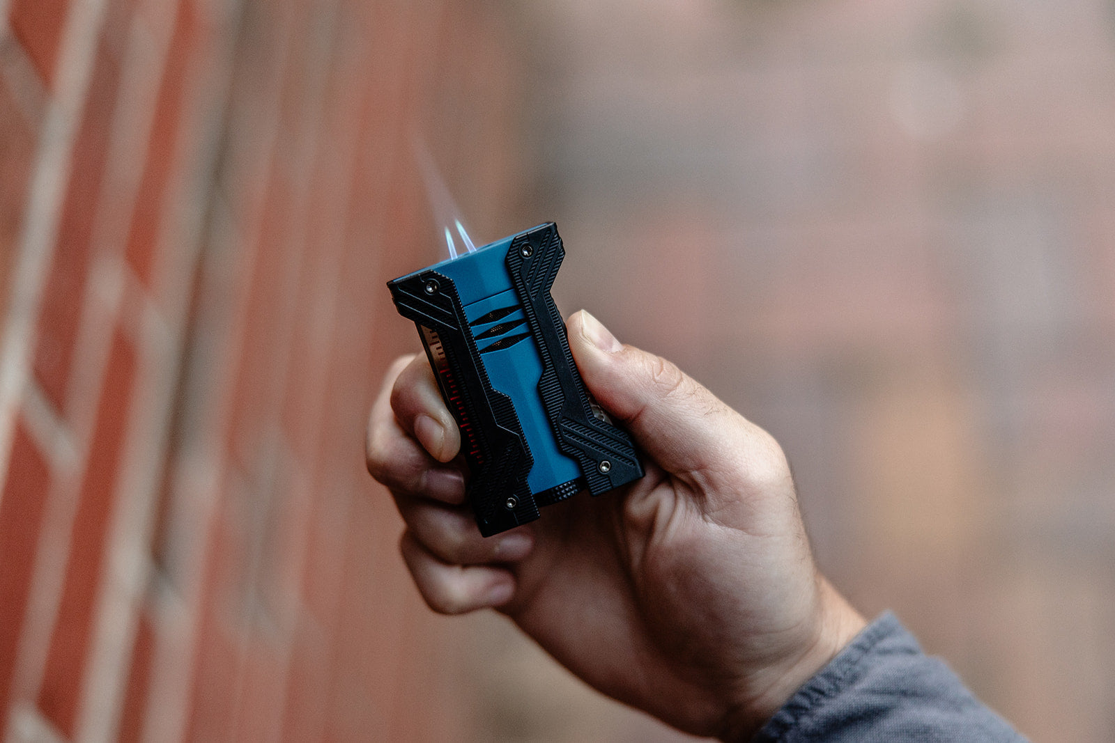 S.T. Dupont Defi Xxtreme Lighter - Petrol – Dromgoole's Fine