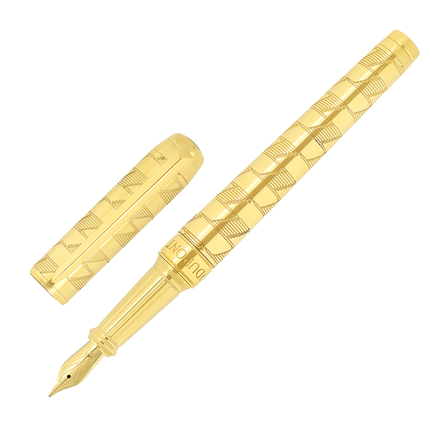 S.T. Dupont Monogram 1872 Eternity XL Fountain Pen - Gold
