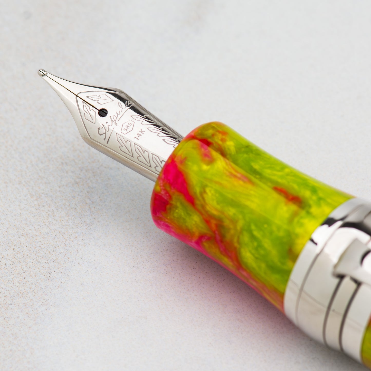 Stipula Da Vinci Brooks Capless Fountain Pen - Western Skies