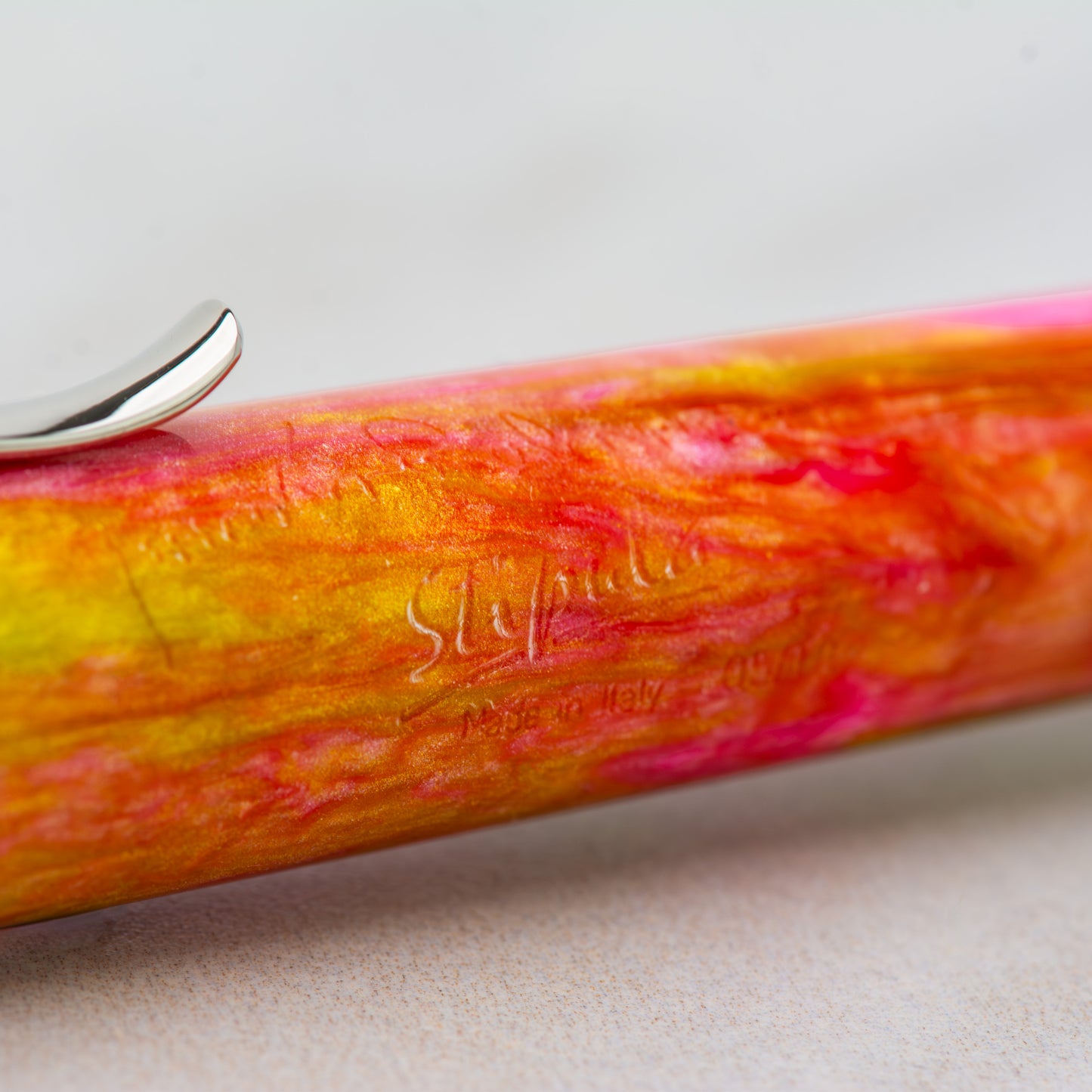 Stipula Da Vinci Brooks Capless Fountain Pen - Western Skies