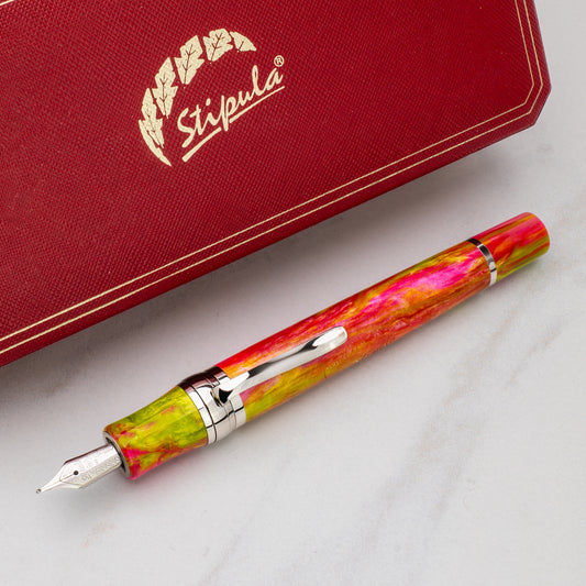 Stipula Da Vinci Brooks Capless Fountain Pen - Western Skies