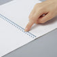 KOKUYO Campus Soft Ring B5 Notebook - Blue (6mm Dot Lined)