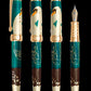 David Oscarson Hans Christian Andersen The Ugly Duckling Fountain Pen - Teal (Limited Edition)