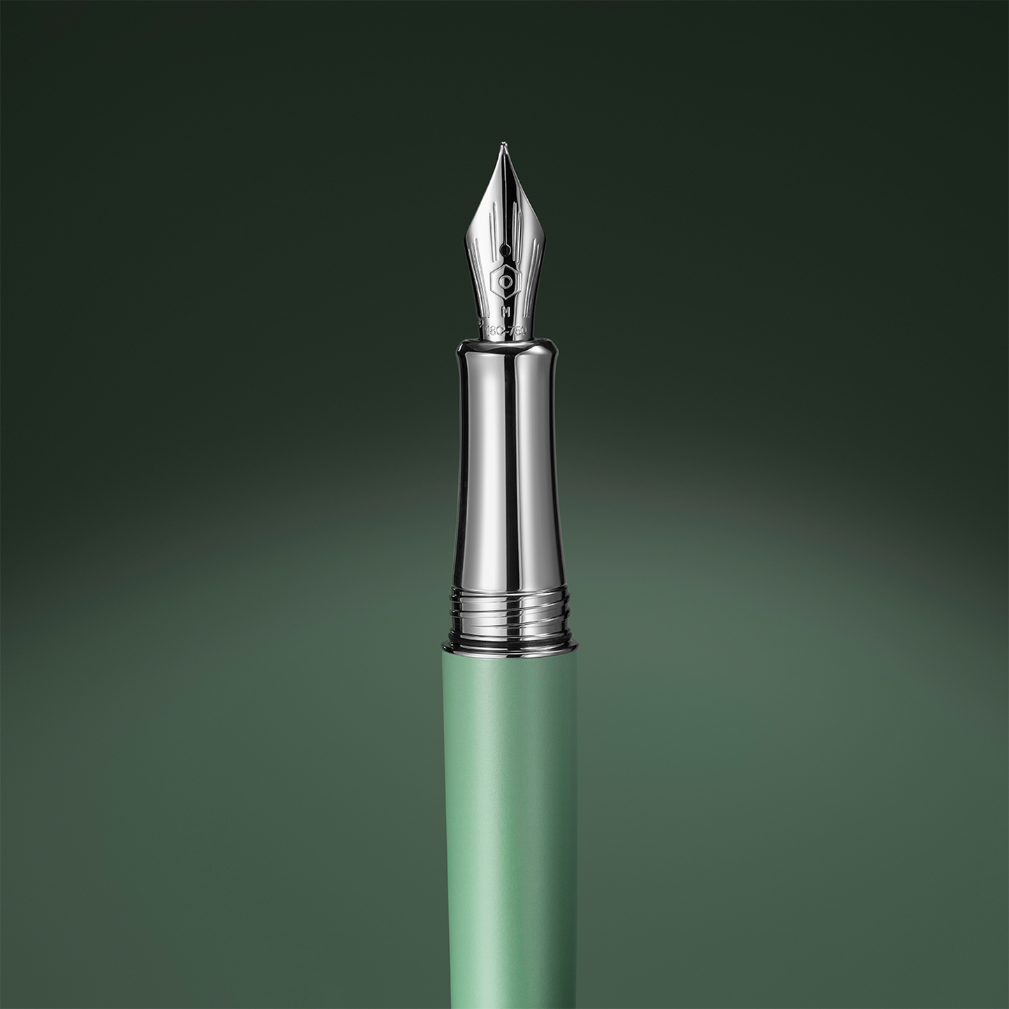 Caran d'Ache Leman V2 Collection Fountain Pen - Sage Green