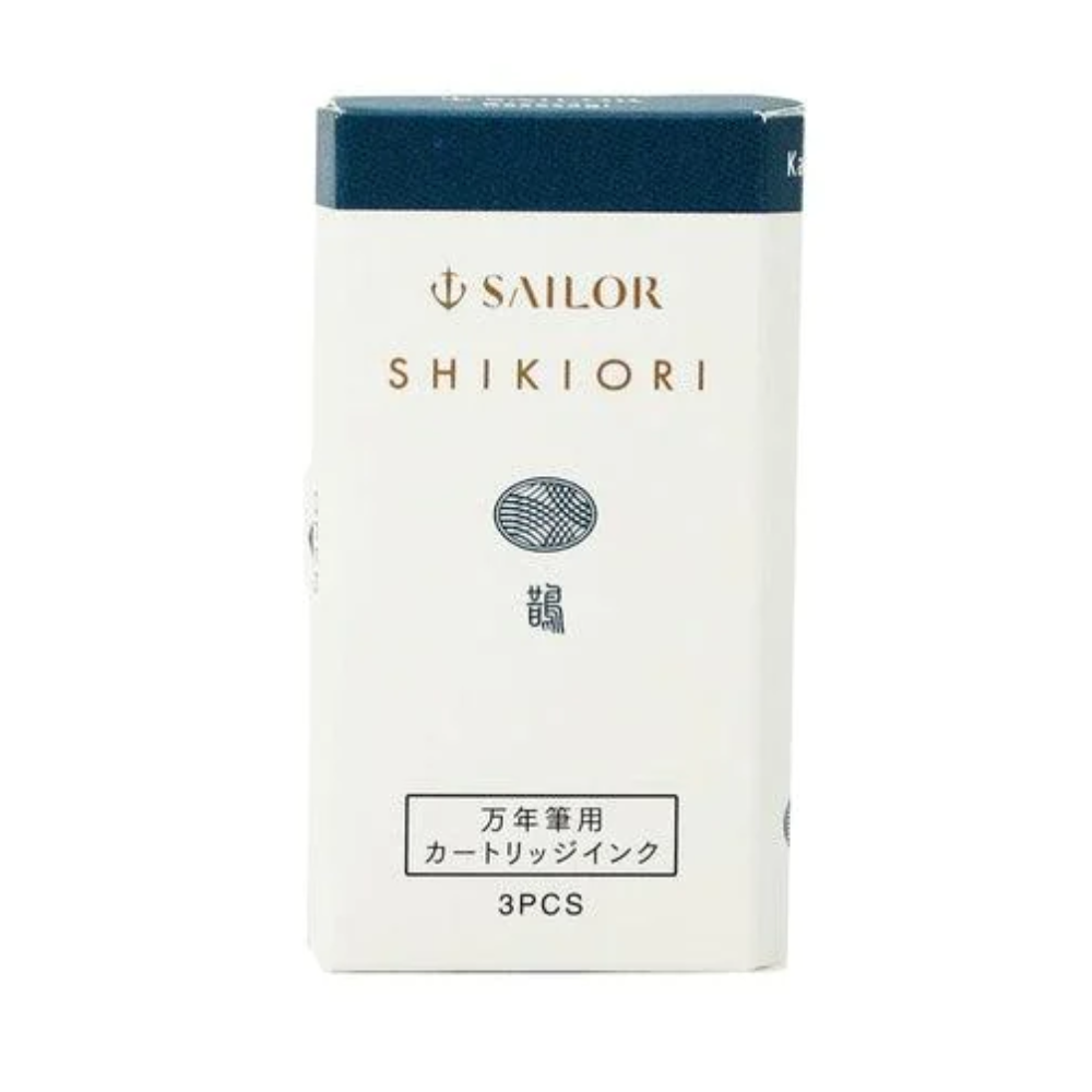 Sailor Shikiori Kasasagi (Magpies) - Ink Cartridges (3ea)