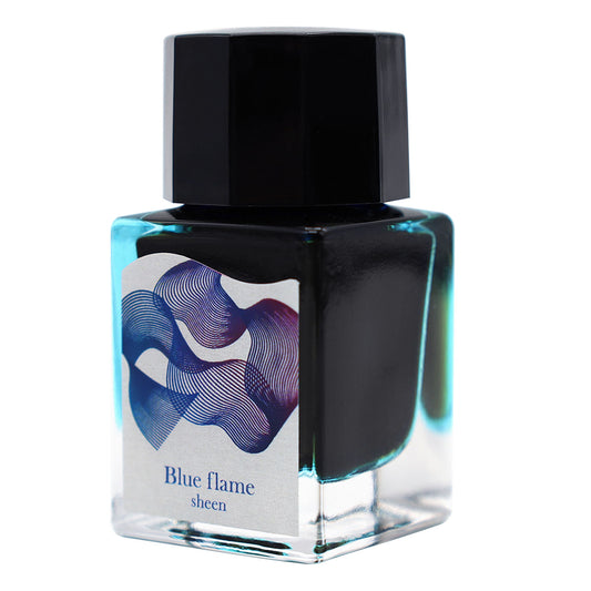 Sailor Compass Dipton Sheen - Blue Flame (20ml) Bottled Ink (Limited Edition)