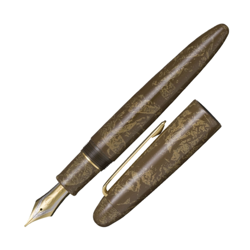 Sailor Iro-Miyabi Ebonite Fountain Pen - Bun-Jin-Cha (Bespoke)