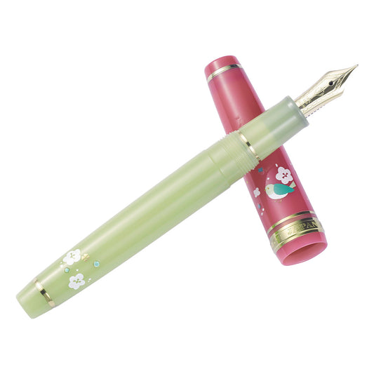 Sailor Pro Gear Slim Princess Raden Fountain Pen - Princess Uguisu