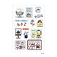 Sanby x Eric Small Things Multi-Sticker Sheet - 03 Tea Time