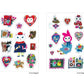Sanby x Yumi Kitagishi Multi-Sticker Sheet - 01 Art Time