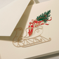 Crane Victorian Sleigh Ride Holiday Greeting Cards