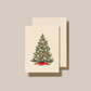 Crane Christmas Tree Gift Enclosure Cards