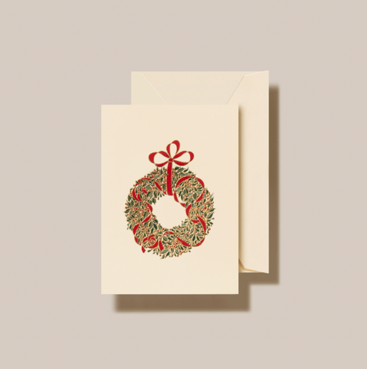 Crane Classic Wreath Gift Enclosure Cards