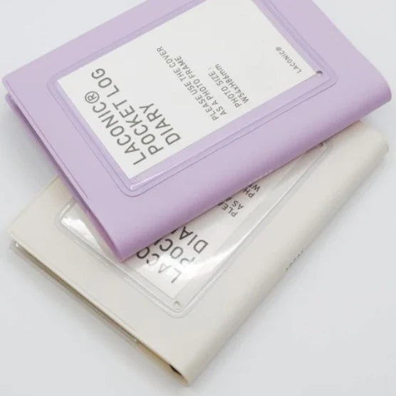 Laconic Softcover Pocket Log Diary - Purple