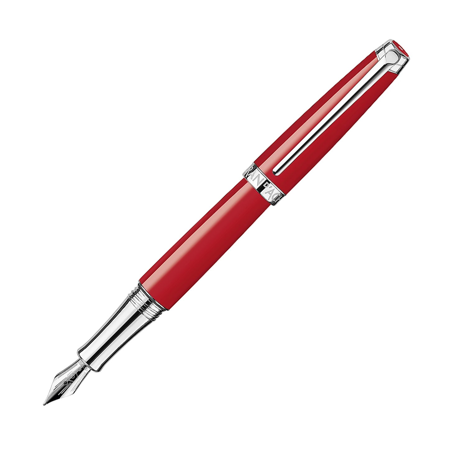 Caran D'Ache Leman V2 Fountain Pen - Scarlet Red