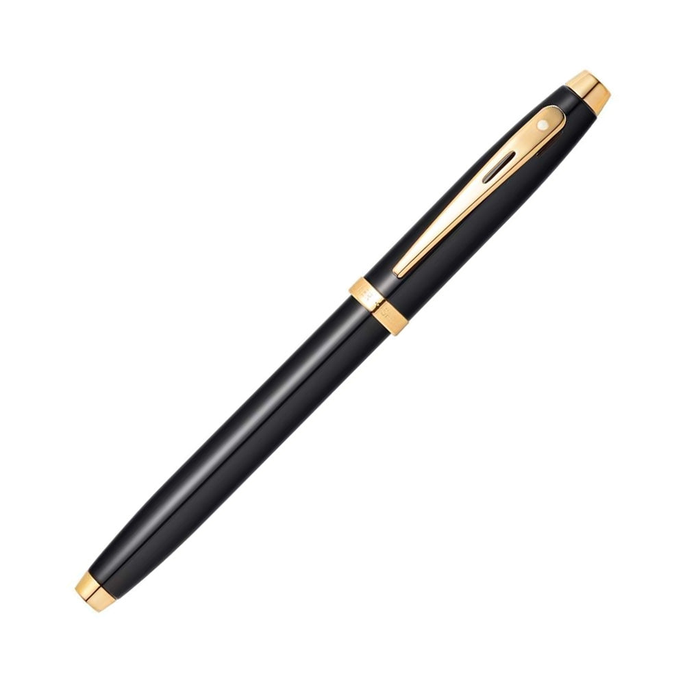Sheaffer 100 Rollerball - Black with Gold