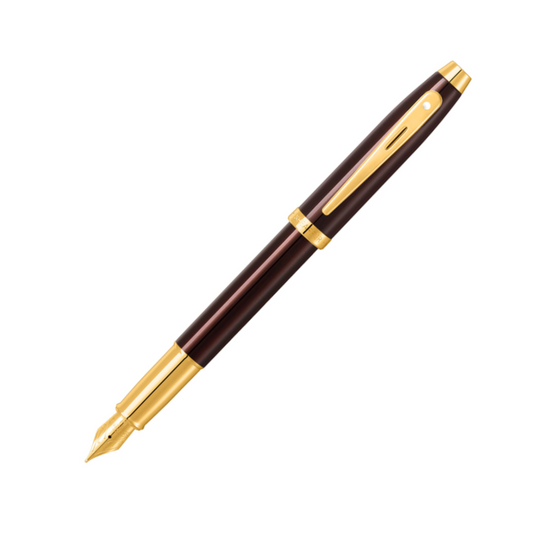 Sheaffer 100 Fountain Pen - Coffee Brown