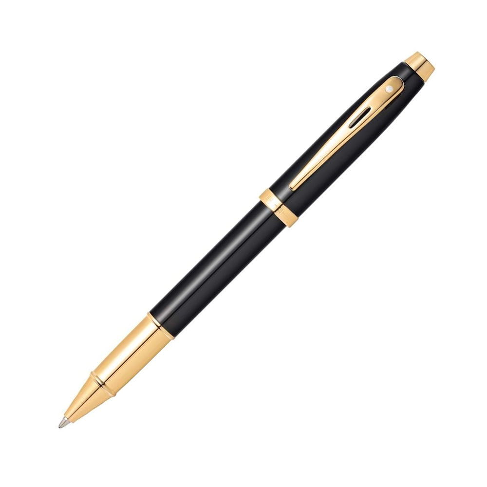Sheaffer 100 Rollerball - Black with Gold – Dromgoole's Fine Writing ...