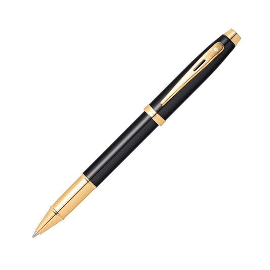 Sheaffer 100 Rollerball - Black with Gold