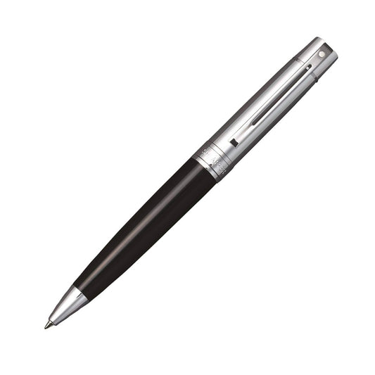 Sheaffer 300 Ballpoint - Glossy Black and Chrome