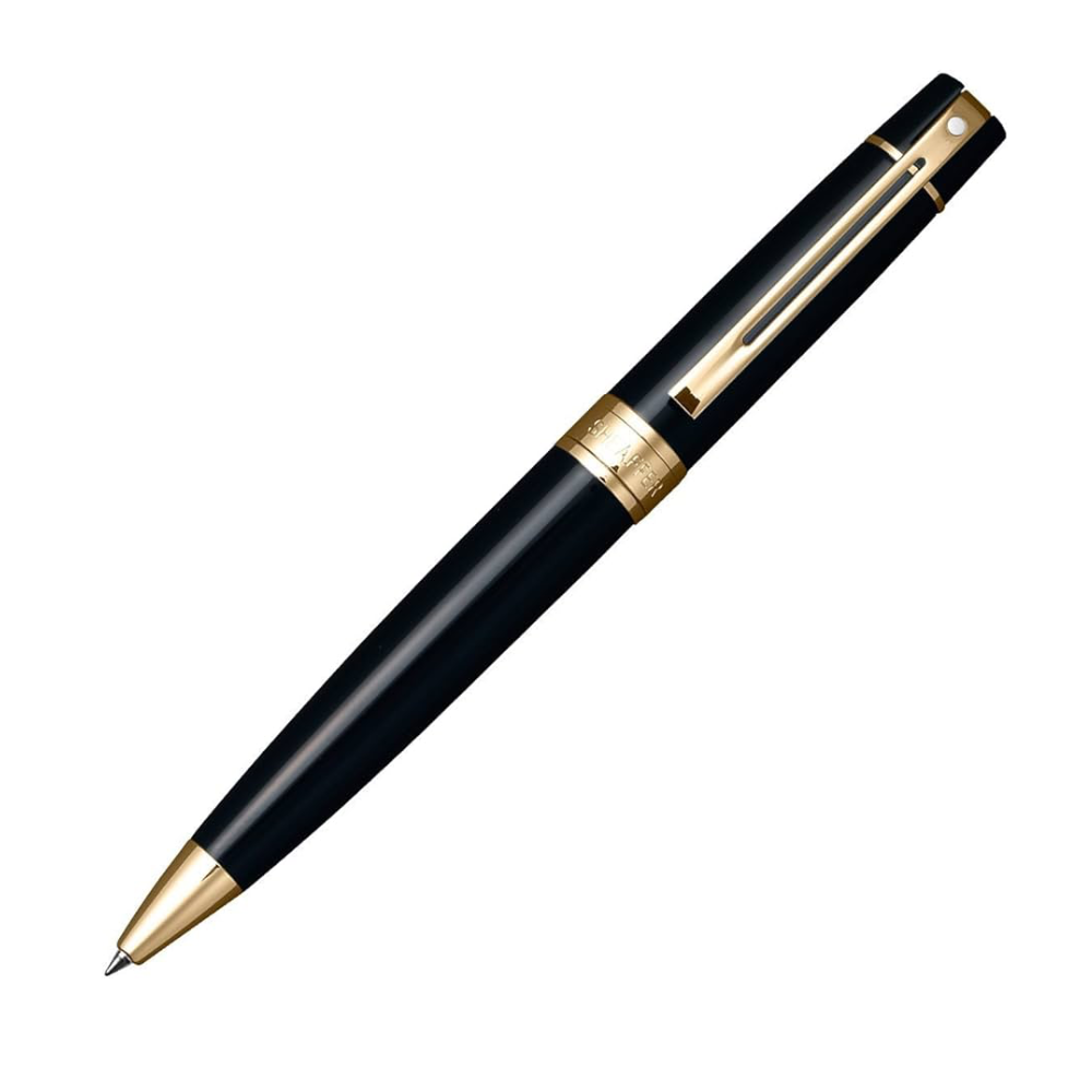 Sheaffer 300 Ballpoint - Black with Gold – Dromgoole's Fine Writing ...